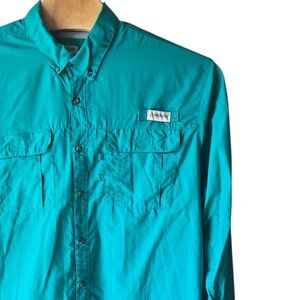 Magellan Outdoors XL Fishing Shirt Long Sleeve Button‎ Front Relaxed Fit